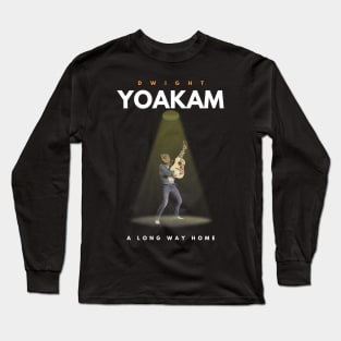 Dwight Yoakam Playing Guitar Long Sleeve T-Shirt